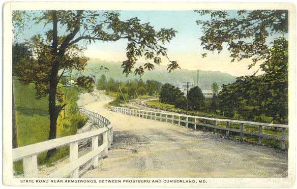 W/B State Road & Railroad Tracks near Armstrong Maryland MD