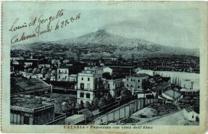 CPA CATANIA Panorama con vista dell'Etna. ITALY (468776)