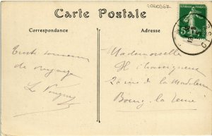 CPA Senlis- apres le passage des Allemands, La Gare FRANCE (1020367)