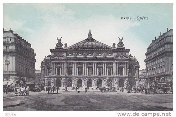 Opera, Paris, France, 1900-1910s
