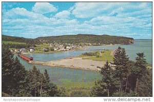 Canada New Brunswick Covered Bridge At Alma