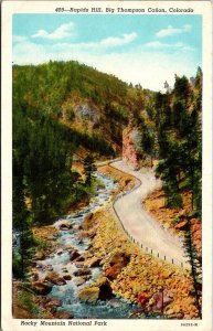 Colorado Big Thompson Canyon Rapids Hill