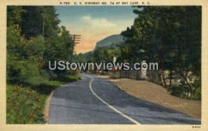 US Highway - Bat Cave, North Carolina NC Postcard