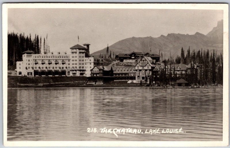 The Chateau, Lake Louise, Alberta, Canada RPPC - Postcard 