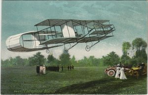 PC AVIATION, L'AÃROPLANE BLÃRIOT, Vintage Postcard (b38249)