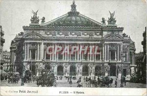 Postcard Old Paris Opera
