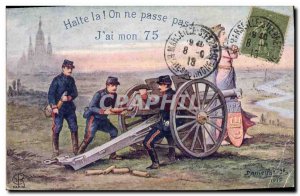 Old Postcard Militaria J & # 39ai my 75