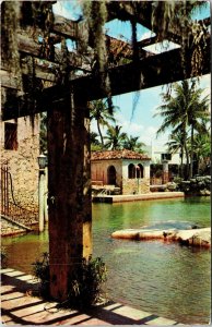 Southland Idyll Water House Pergola Postcard VTG UNP Dexter West Nyack NY Unused 