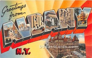 Greetings from - Albany, New York