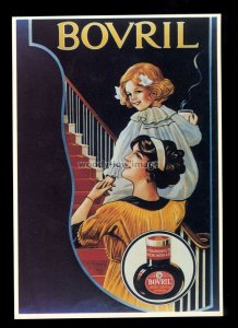 ad3893 - BOVRIL, a Soothing Nightime Drink for Children - Modern Advert postcard