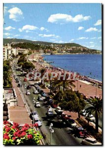 Modern Postcard The French Riviera Promenade des Anglais