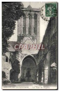 Postcard Abbey Lucerne De La La Tour L & # 39Eglise