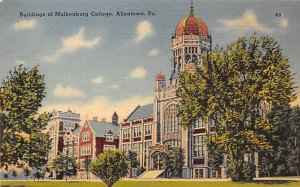 Buildings of Mulhenburg College Allentown, Pennsylvania PA  