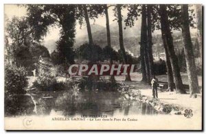 Argeles Gazost Old Postcard Lake in the casino park