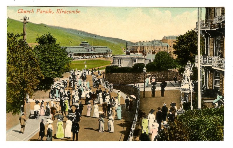 UK - England, Ilfracombe. Church Parade