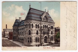 Fall River, Mass, Custom House & Post Office