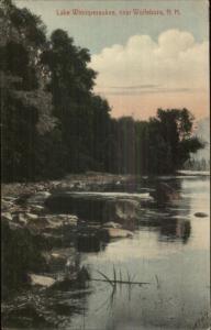 Wolfeboro NH Lake Scene c1910 Postcard