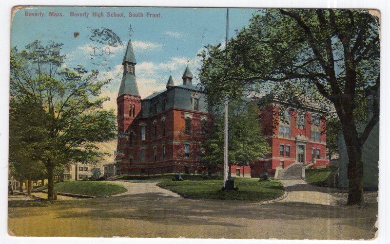 Beverly, Mass, Beverly High School, South Front