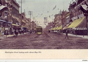 WASHINGTON STREET LOOKING SOUTH GREEN BAY, WI