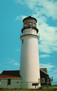 Vintage Postcard Highland Lighthouse North Truro Cape Cod Massachusetts MA