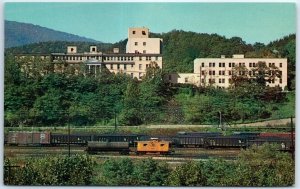 Postcard - C. & O. Hospital - Clifton Forge, Virginia