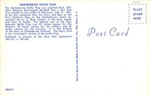 Confederate Battle Flag Unused 