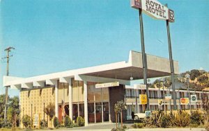 Martinez California Royal Motel Vintage Postcard AA26707