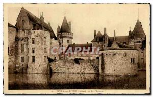 Sully sur Loire - Le Chateau Feodal - Old Postcard