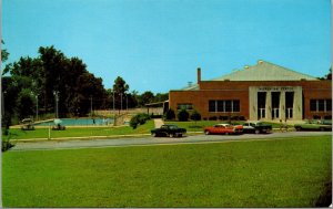 Vtg South Carolina Anderson Recreation Center Postcard