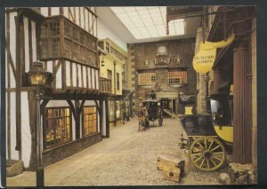 Yorkshire Postcard - The Castle Museum, York - Kirkgate, Victorian Street  T4533