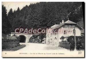 Old Postcard Bussang Col Du Tunnel And I'Entree