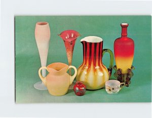 Postcard Selections, American Art Glass Collection, Bennington Museum, Vermont