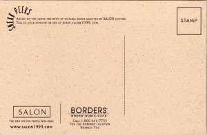 Derby Dugan's Depression Funnies Tom De Haven Salon Pub Borders Books Postcard