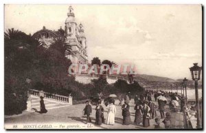 Old Postcard Monte Carlo Vue generale