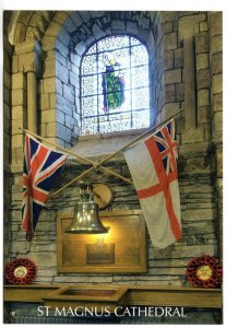 St Magnus Cathedral, Kirkwall Orkney Scotland, Flags