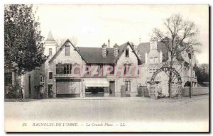 Old Postcard Bagnoles De L Orne Grand Place LL