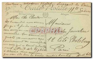 Old Postcard Luxeuil les Bains Maison Carree