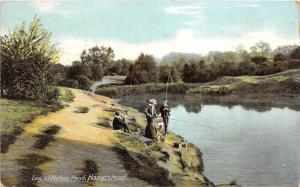 BR61547 leg of multon pond hampstead postcard  uk