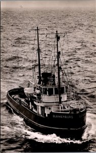 m.t. Blankenburg L. Smit & Co's Sleepdienst Tugboat Ship Vintage RPPC C016