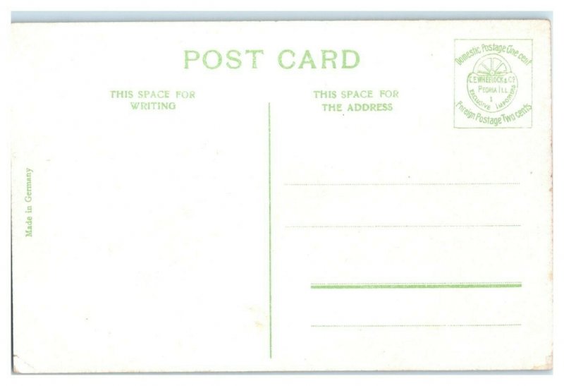 Bridge over Ft. Wayne Railroad, Valparaiso, IN Postcard *7H12