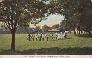 Ohio Toledo Sunday School Picnic Ottawa Park 1910