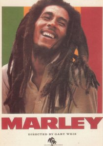 Bob Marley The Movie Gary Weir Rare Postcard