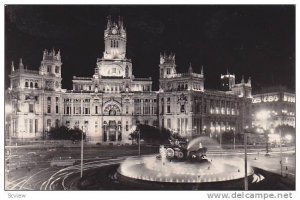 RP, Place De La Cibeles, Fountain, Madrid, Spain, 1920-1940s