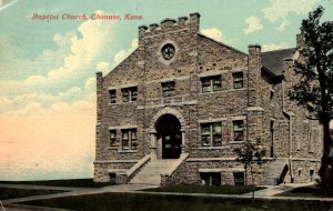 Chanute, Kansas - A view of the Baptist Church - in 1912