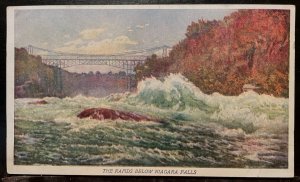 Vintage Postcard 1907-1915 Niagara Falls, Sales Card Prudential Insurance