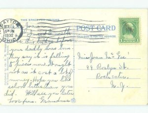 W-Border BRIDGE SCENE Dayton Ohio OH HJ1262