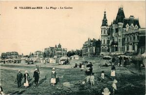 CPA VILLERS-sur-MER - La Plage (276465)