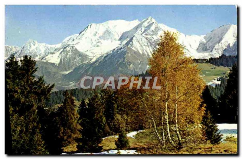 Postcard Modern Country Mont Blanc