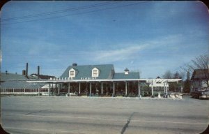Manasquan NJ Mueller's Florist Store c1950s Postcard