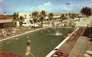 Vintage Postcard 1950's Tides Hotel Vacations  Redington Beach St. Petersburg FL